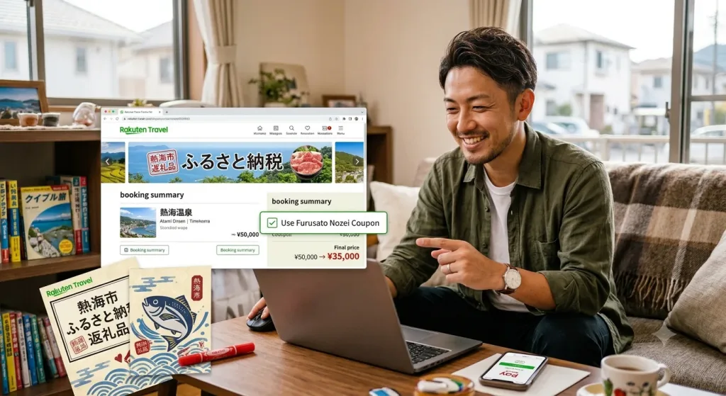 ふるさと納税でお得に旅する
