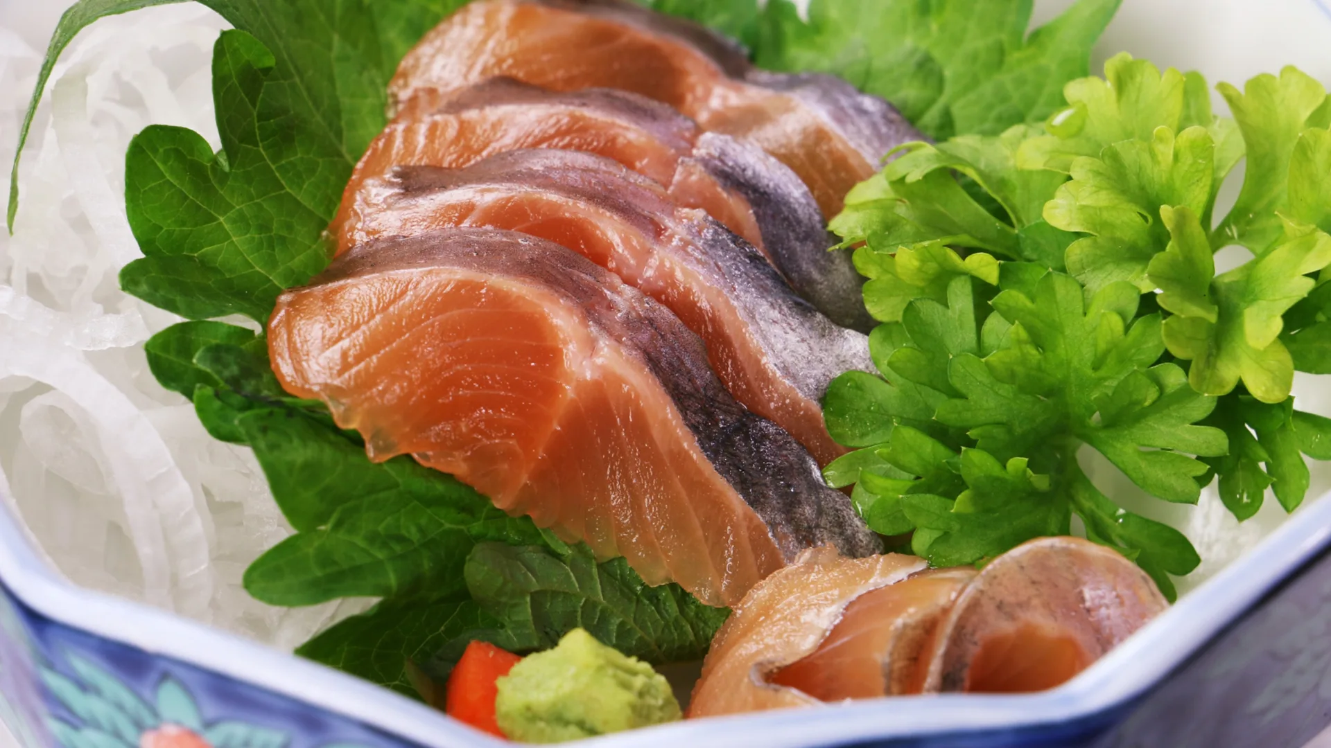 湯ノ花温泉、囲炉裏の岩魚。
